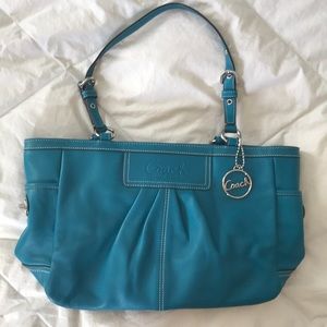 Leather Coach purse